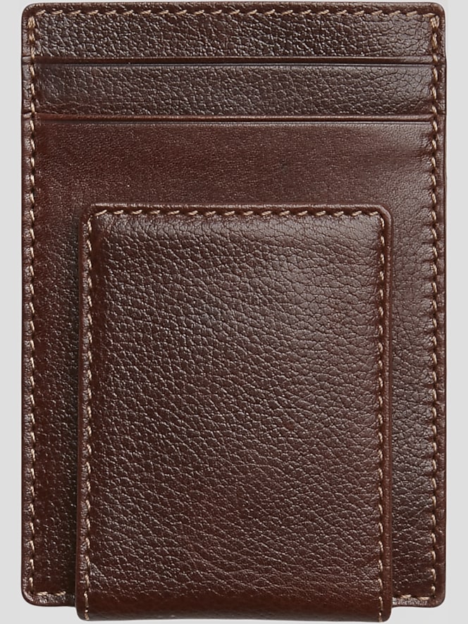 Pronto Uomo Front Pocket Wallet With Magnetic Money Clip
