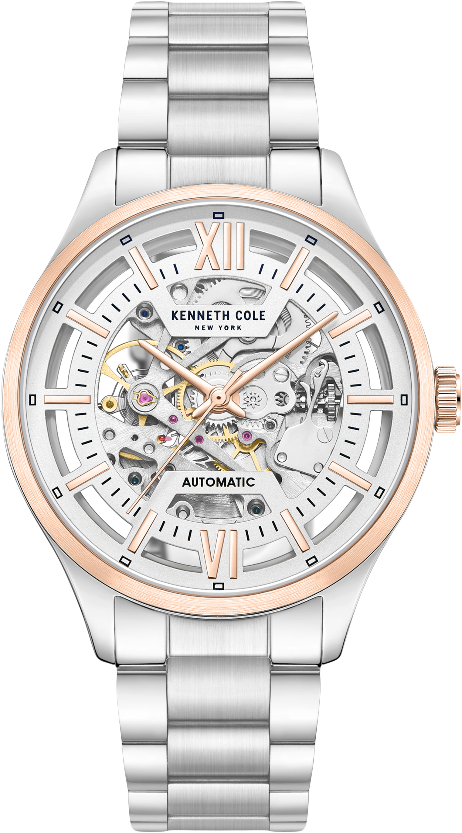 Kenneth cole automatic skeleton watch best sale