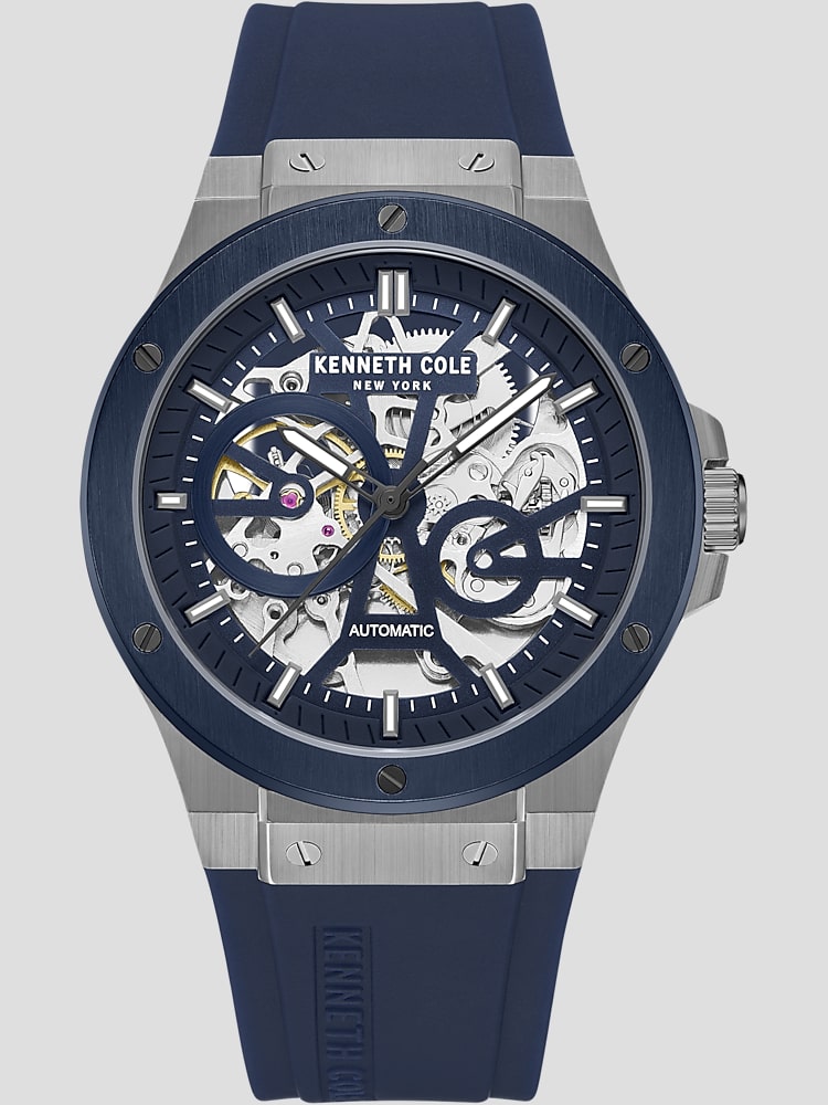 Kenneth cole transparent dial watch shop