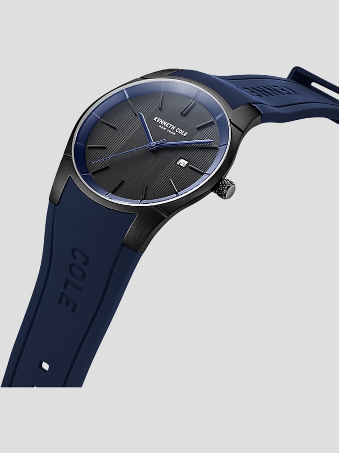 Kenneth Cole Silicone Strap Watch