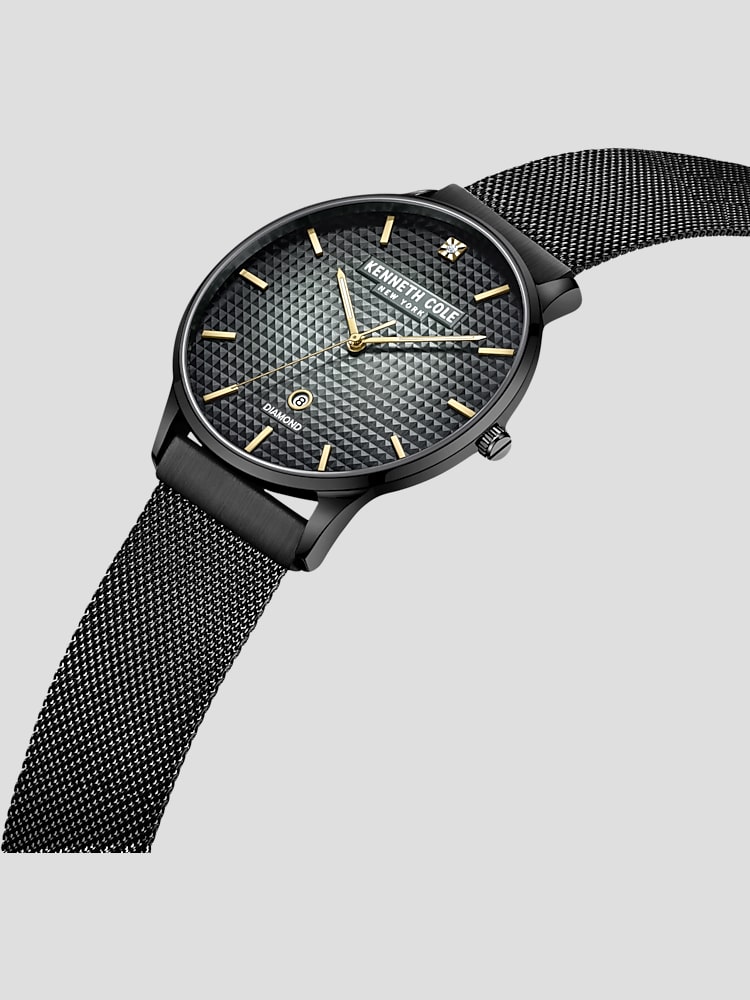 Kenneth Cole Diamond Accent With Mesh Strap Watch | Watches Kenneth Cole Diamond Accent With Mesh Strap Watch | Watches