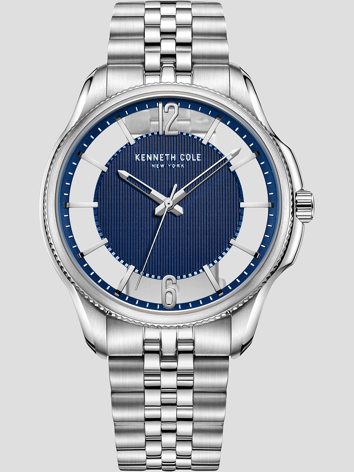Kenneth cole transparent dial watch sales