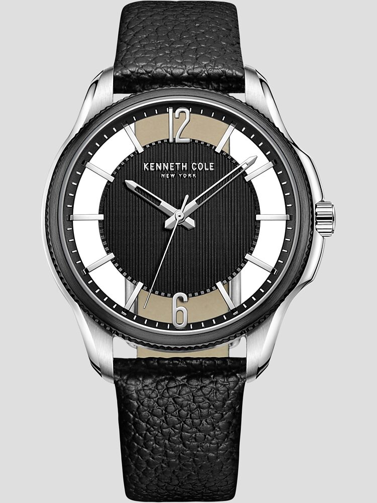 Kenneth cole transparent dial watch cheap