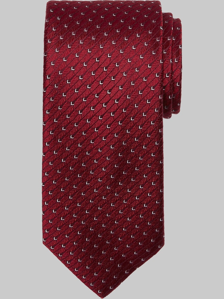 Pronto Uomo Narrow Shield Silk Tie