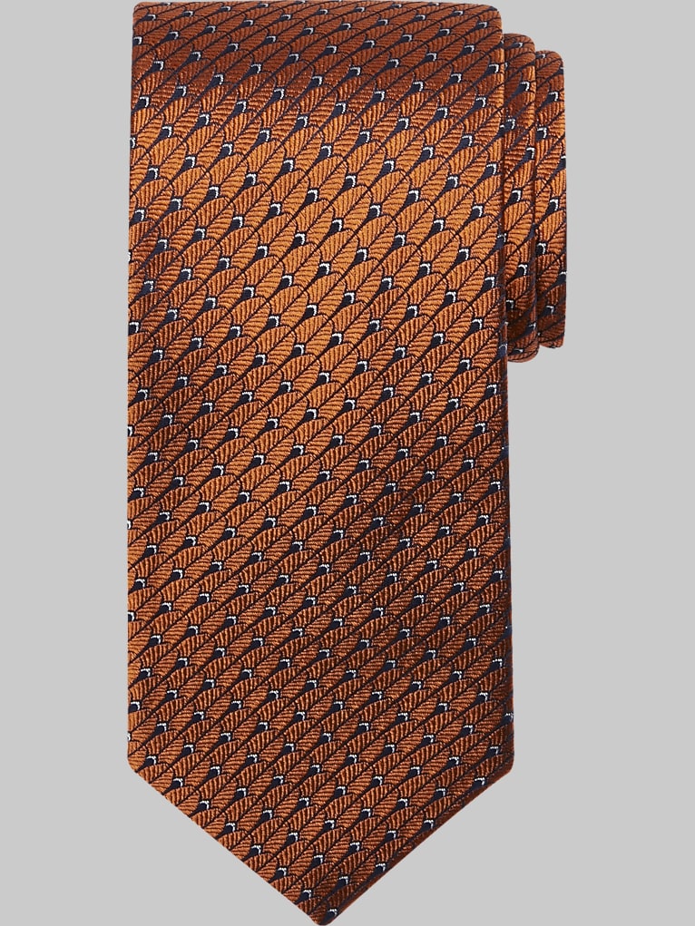 Pronto Uomo Narrow Shield Silk Tie
