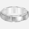 Gtx 6mm Domed Step-Edge Titanium Band