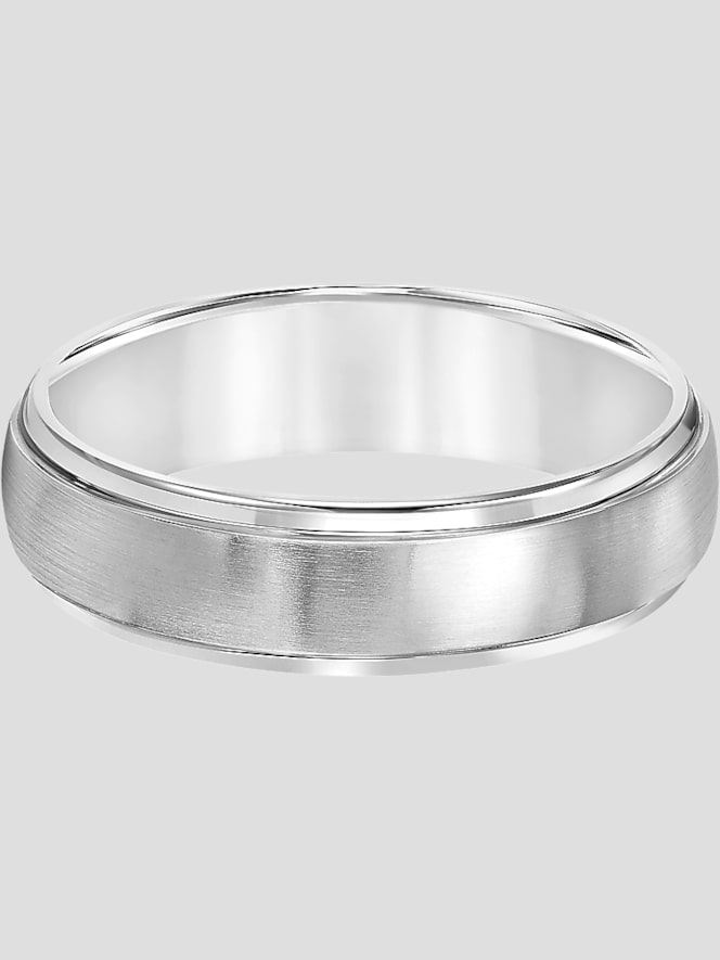 Gtx 6mm Domed Step-Edge Titanium Band