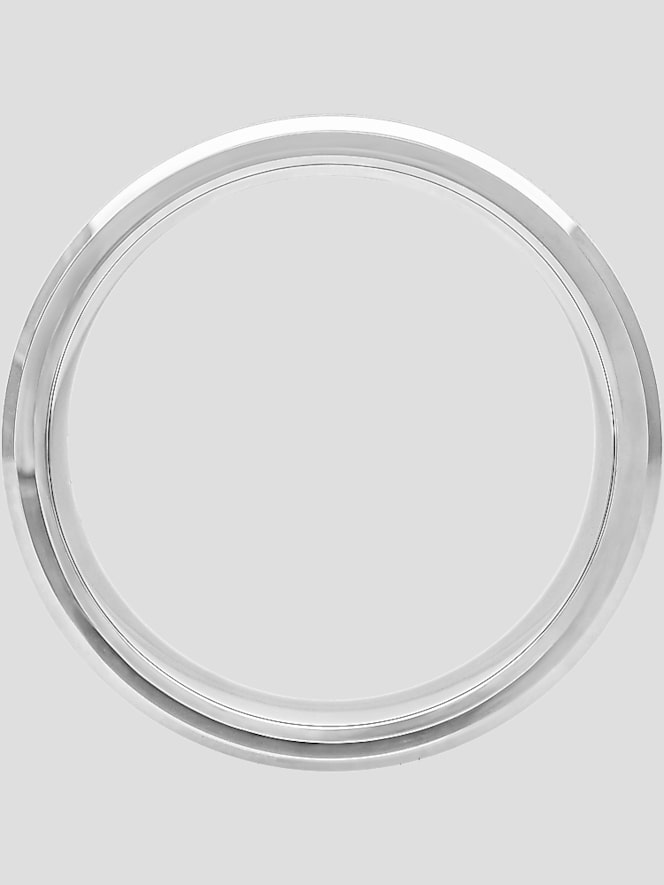 Gtx 8mm Hammered Center Tungsten Carbide Band