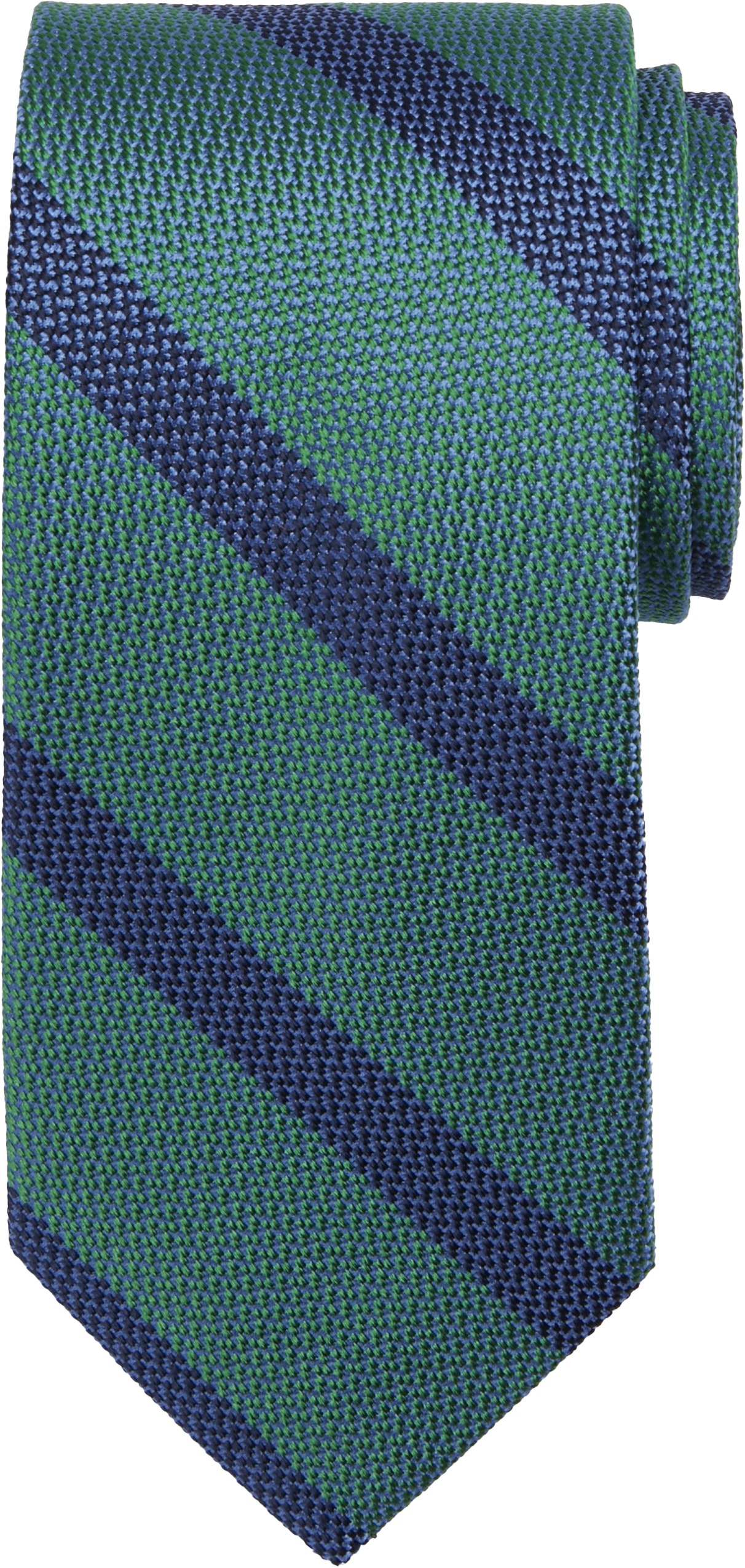 Narrow Woven Stripe Tie