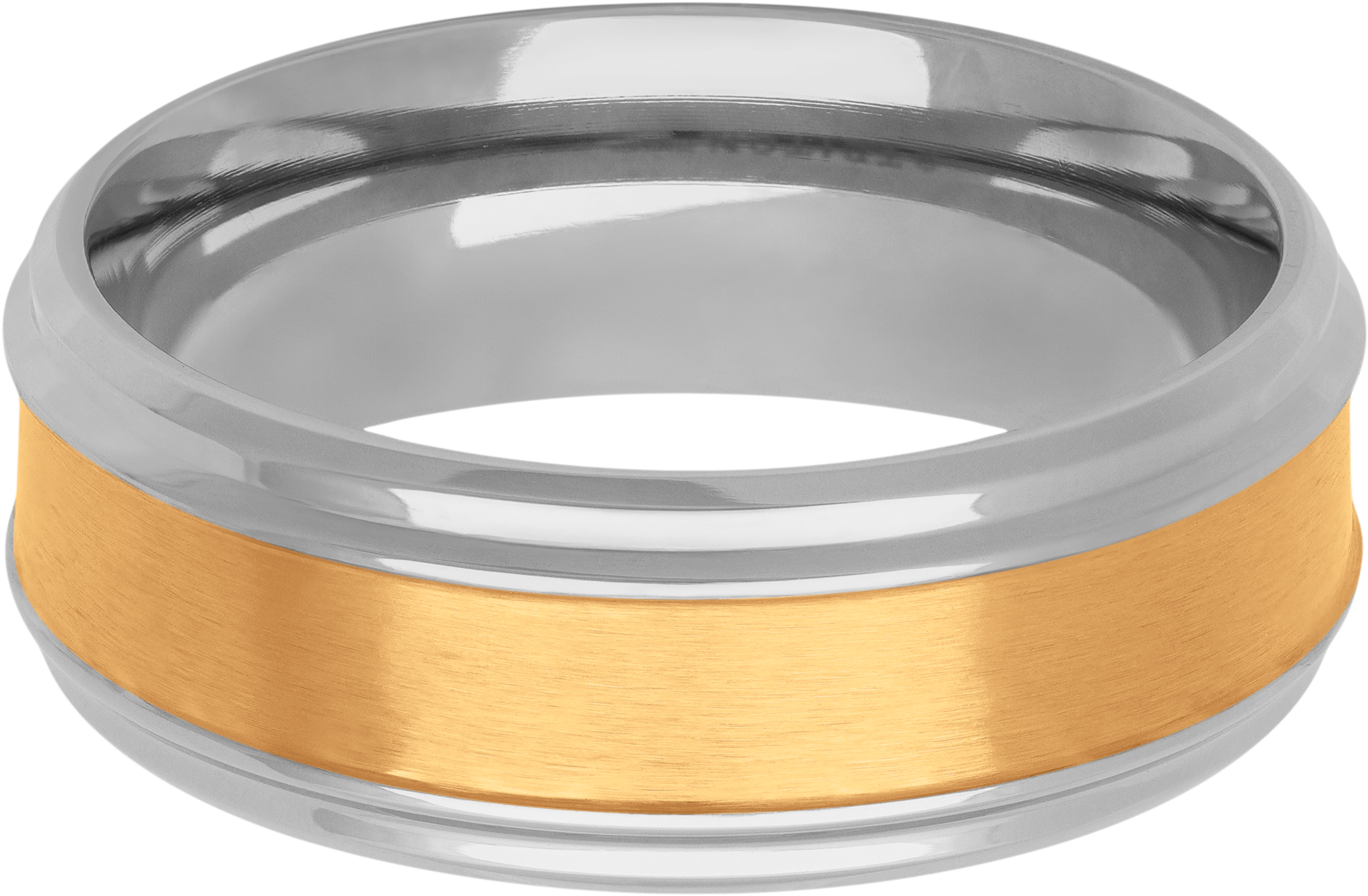 8mm Stainless Steel Wedding Band