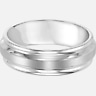 Gtx 7mm Round Edge Beveled Stainless Steel Band