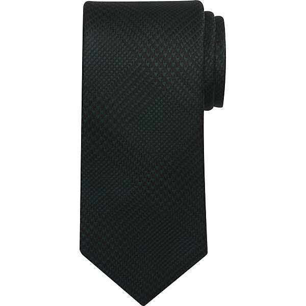Pronto Uomo Men's Narrow Plaid Tie Forest - Size: XLONG - Only Available at Men's Wearhouse TMW8ZN180143