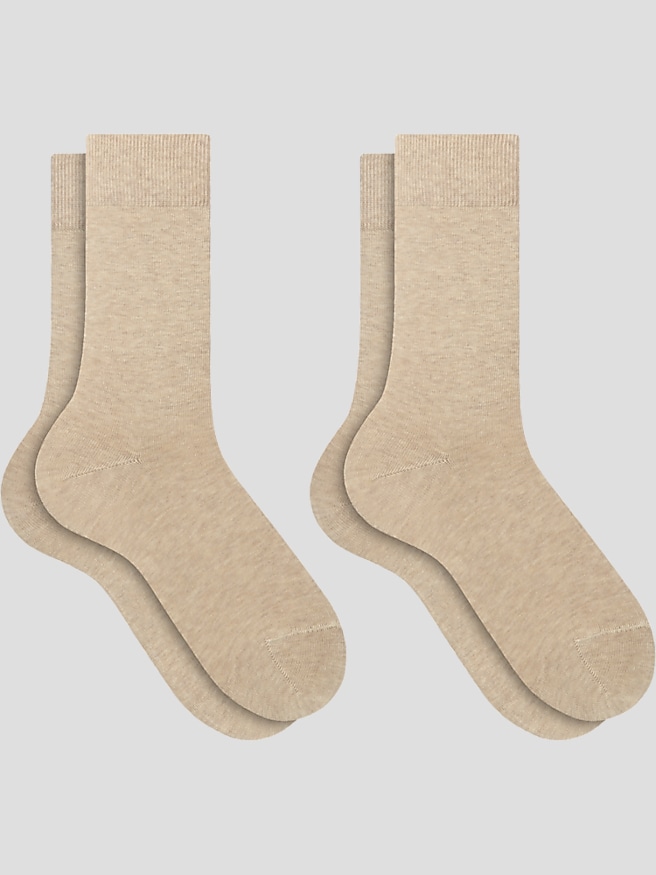 Falke Men's Happy Socks, 2-pack , Sand / Brown
