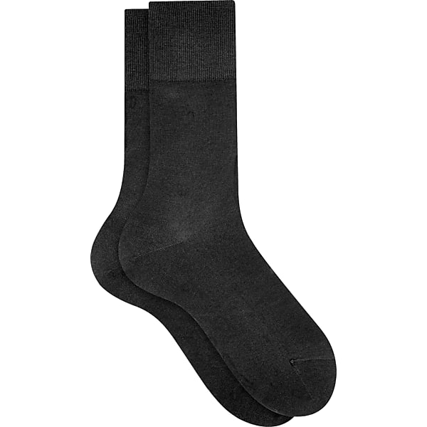 Falke Men's Tiago Ribbed Socks, 1-pair Black - Size: 39-40