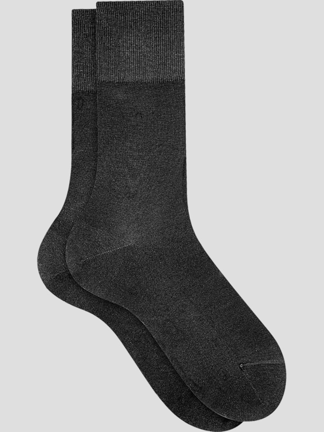 Falke Men's Tiago Ribbed Socks, 1-pair , Black