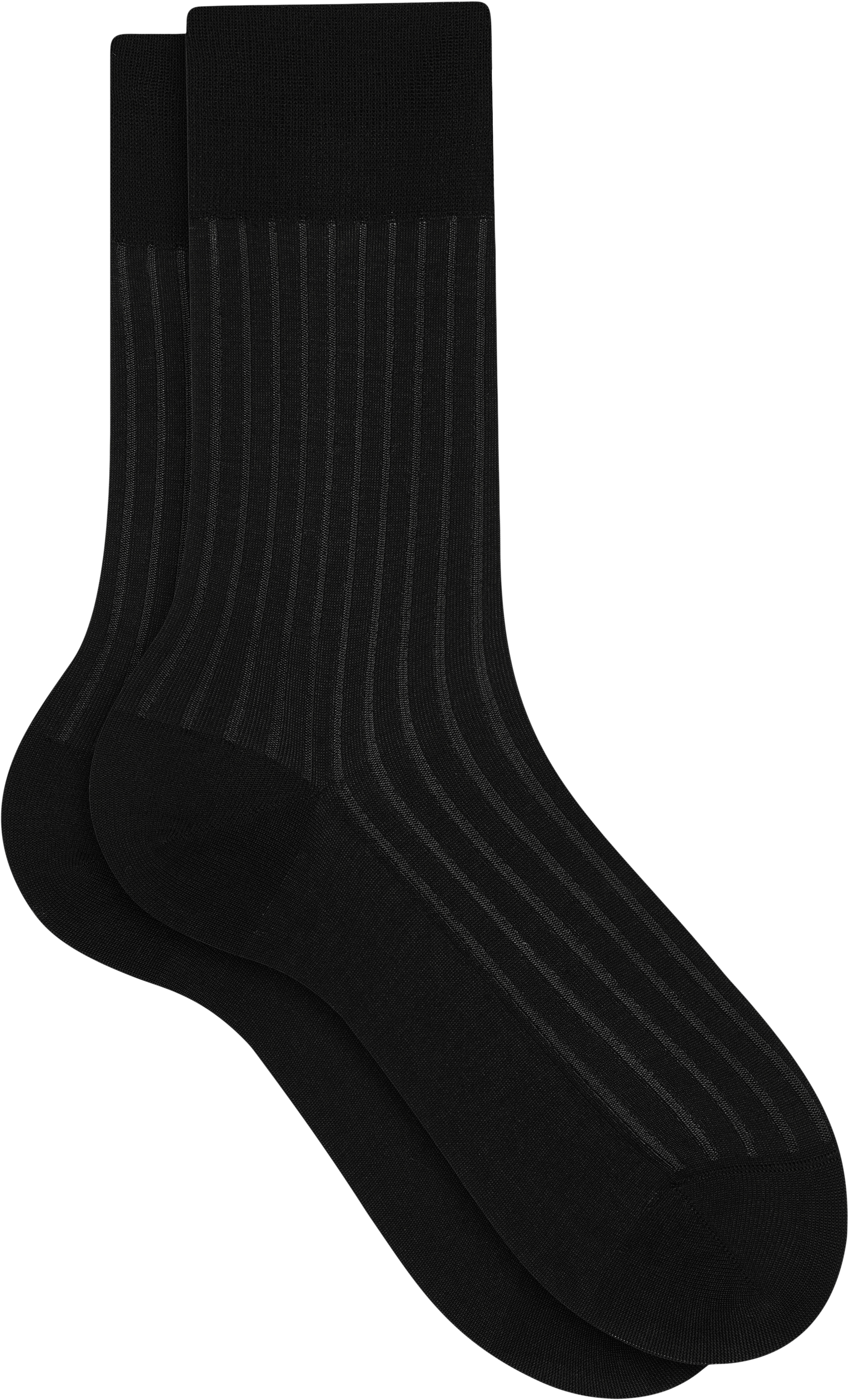 Vertical Stripe Shadow Socks