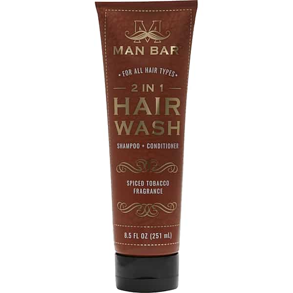 San Francisco Soap Co. Men's Man Bar Spiced Tobacco 2-in-1 Hair Wash, 8.5 oz. Misc - Size: One Size