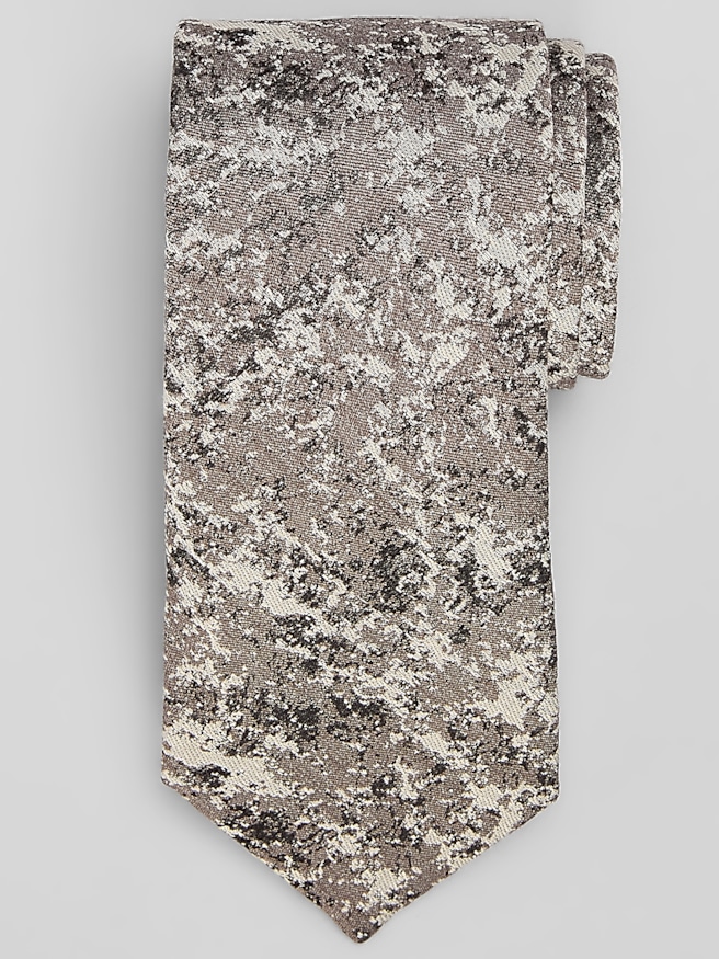 Awearness Kenneth Cole Camouflage Floral Tie Brown