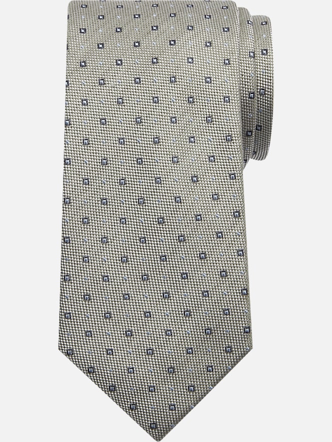 Joseph Abboud Narrow Square Dot Oxford Tie | Ties | Men's Wearhouse