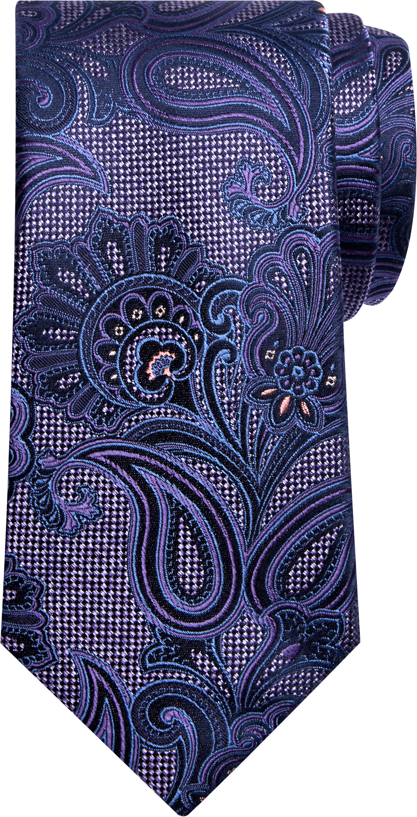 Joseph Abboud Narrow Grainy Paisley Silk Tie | Ties | Men's