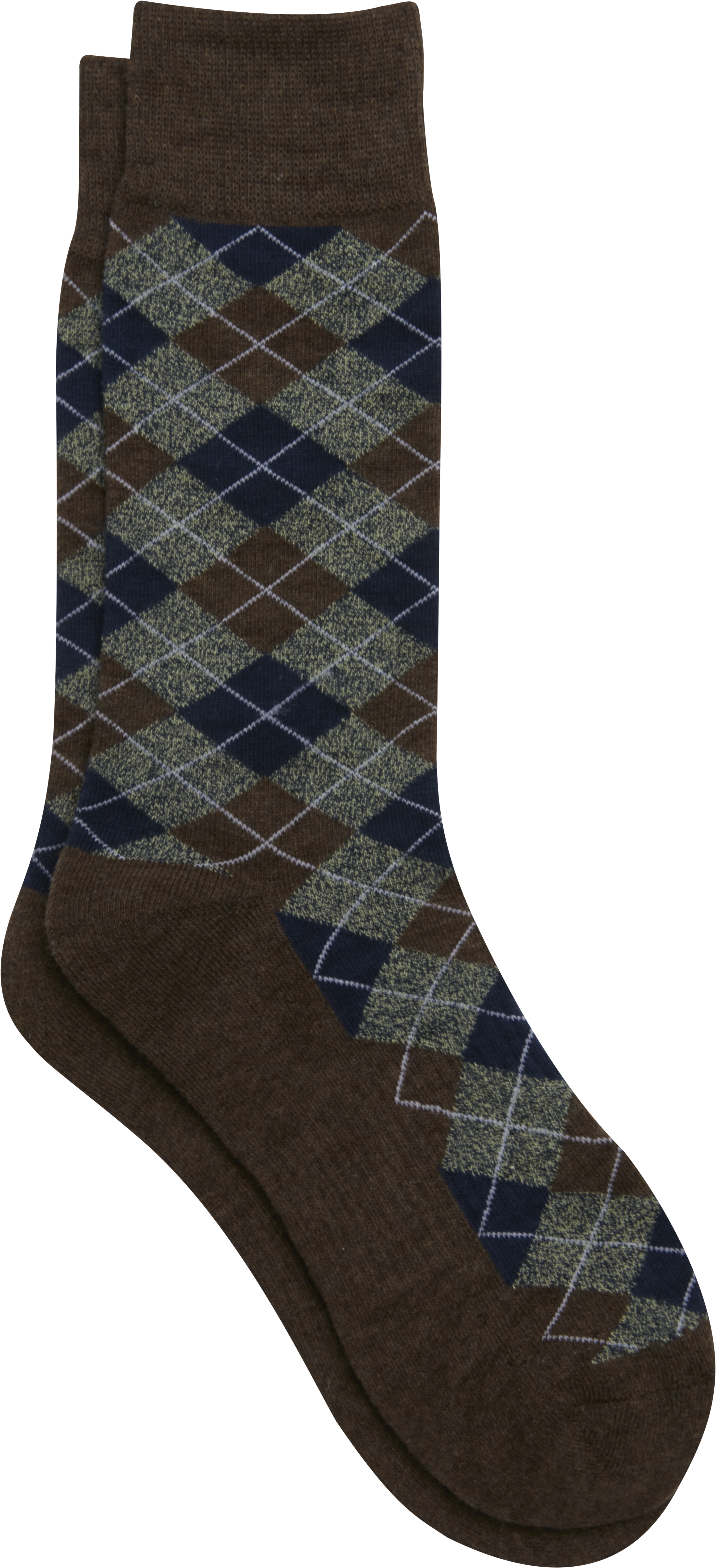 Marled Argyle Socks