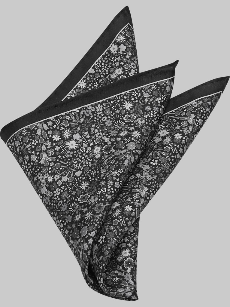 Pronto Uomo Mini Millefiori Floral Pocket Square