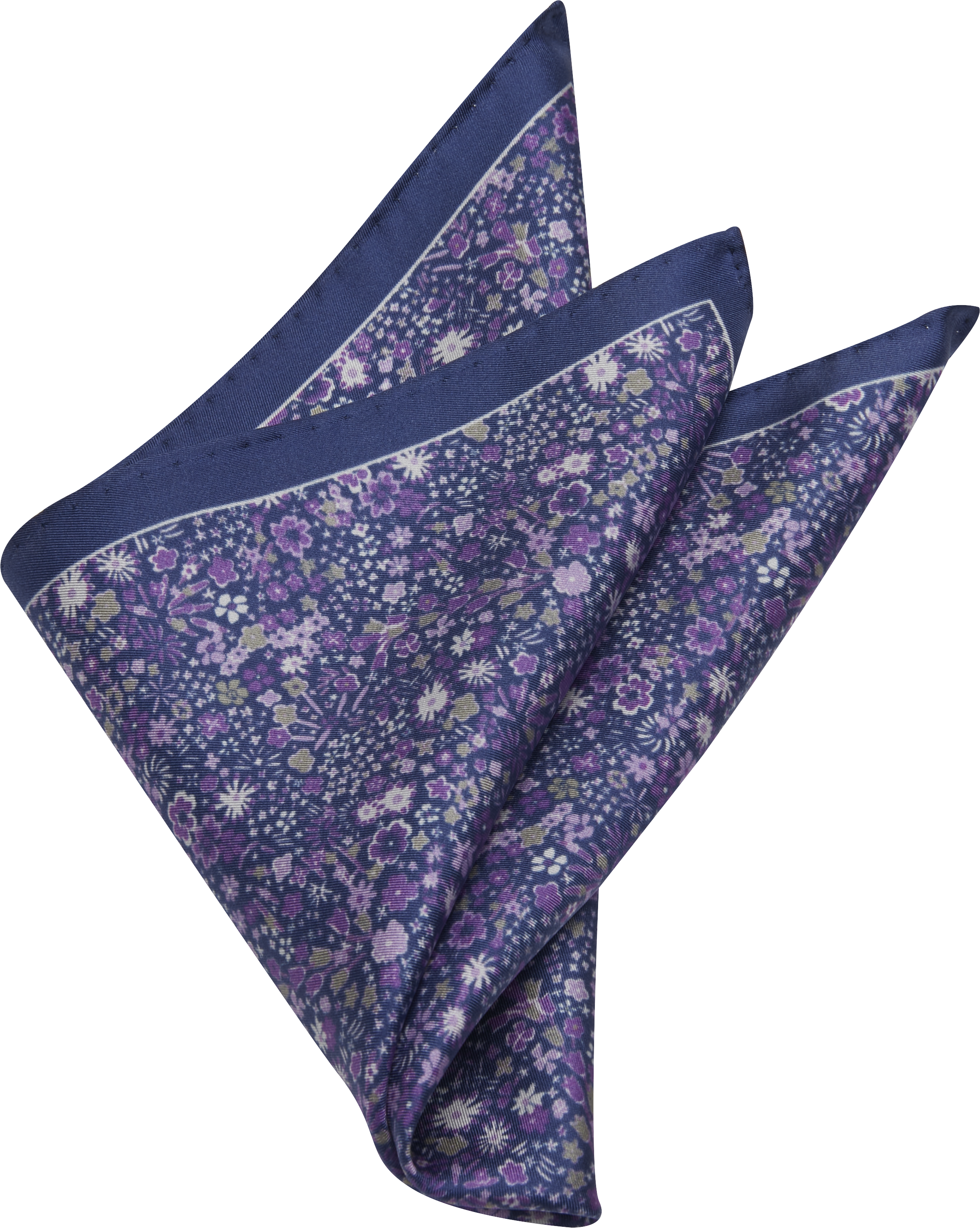 Mini Millefiori Floral Pocket Square