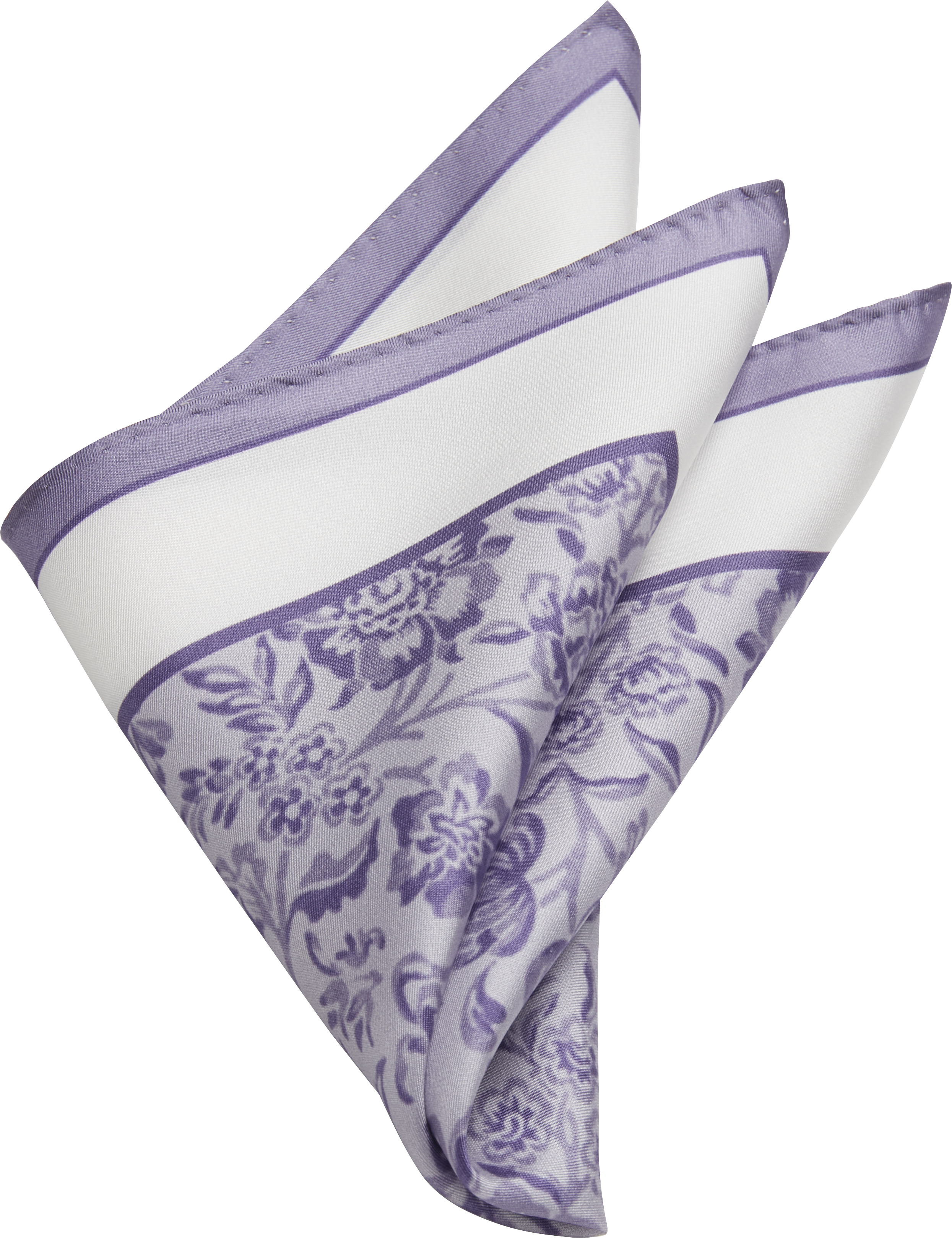 Floral Silk Pocket Square