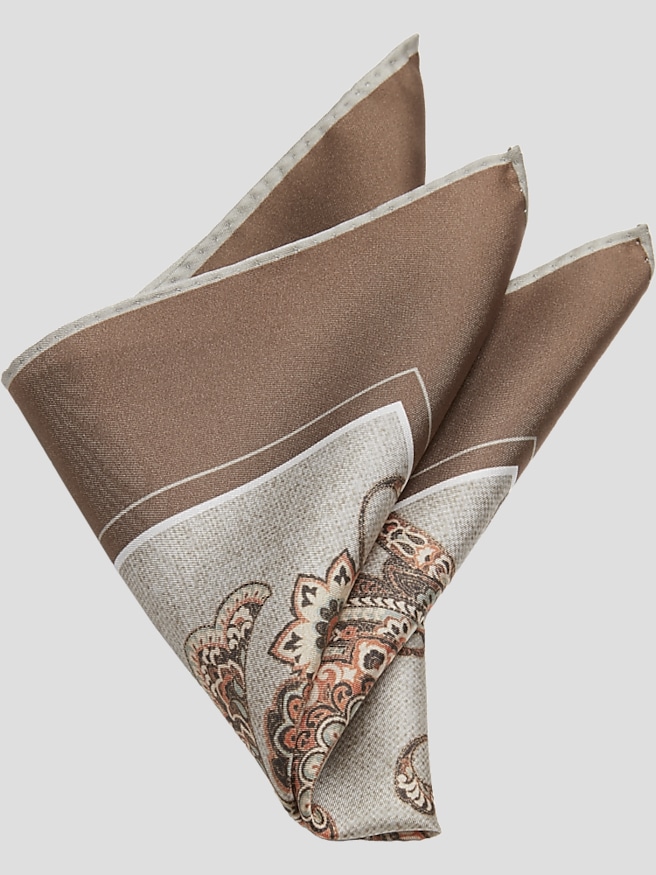 Wedding Paisley Pocket Squares