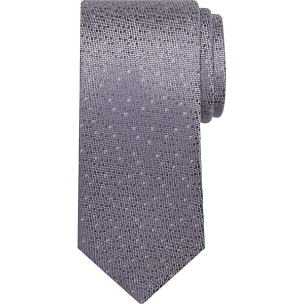 Pronto Uomo Men's Dot Silk Tie Lilac - Size: One Size - Only Available at Men's Wearhouse TMW8ZWN80032