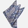 Joseph Abboud Paisley Lattice Silk Pocket Square