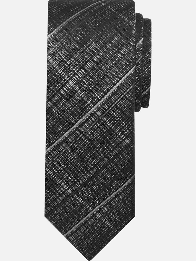 Egara Narrow Matrix Plaid Tie | Ties | Men's Wearhouse