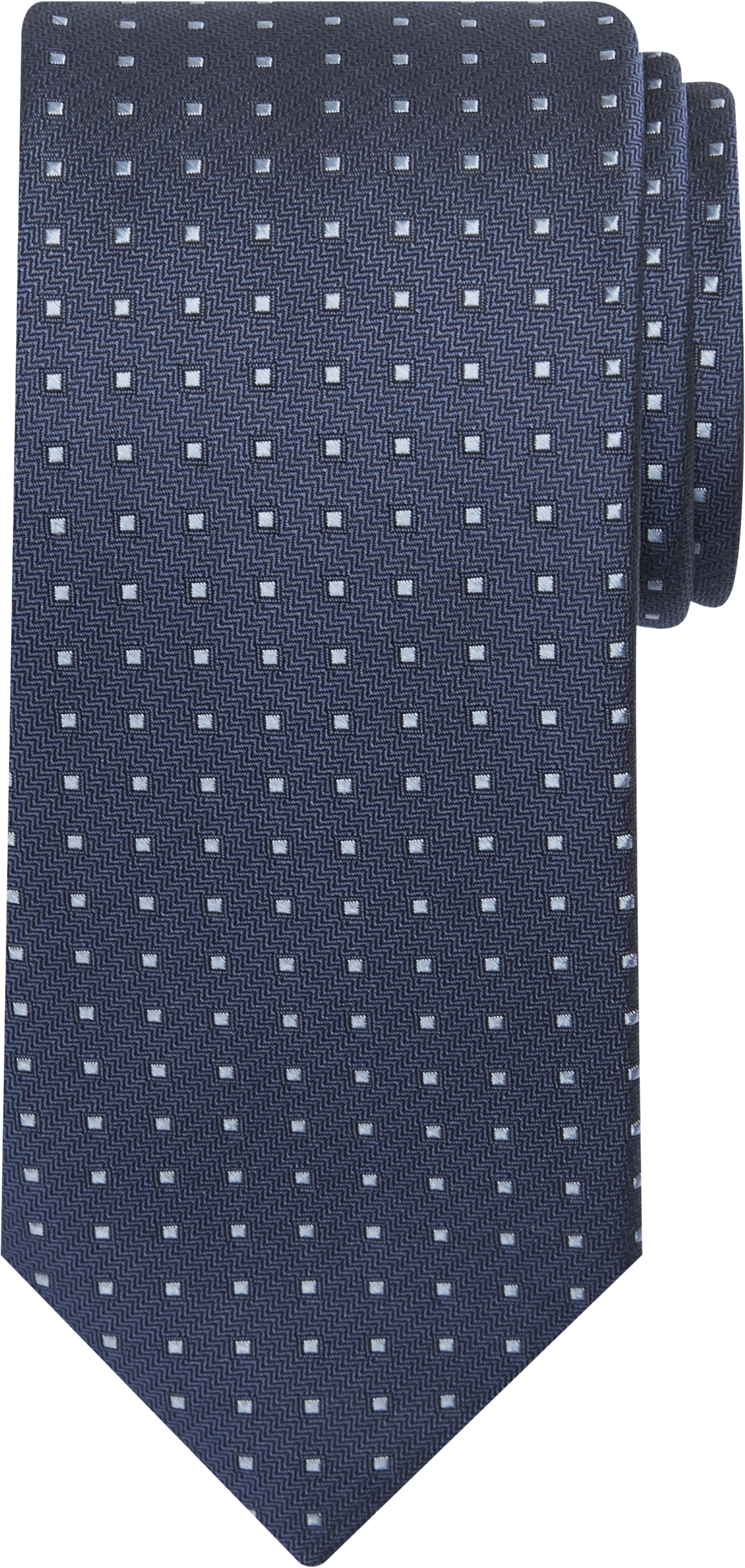 Narrow Micro Square Tie