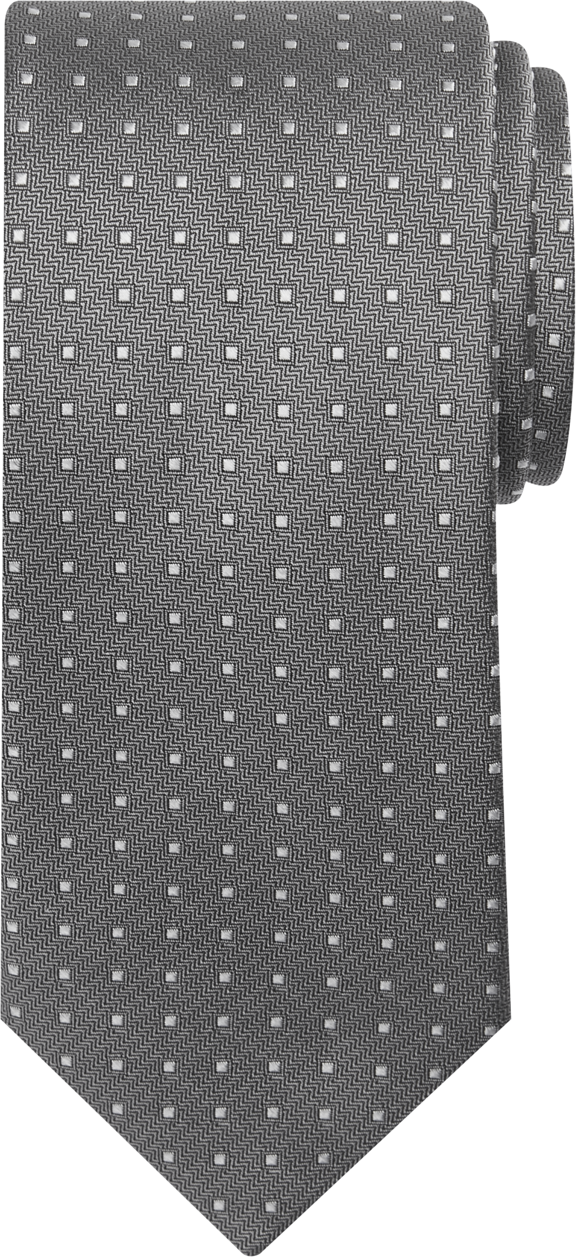 Narrow Micro Square Tie