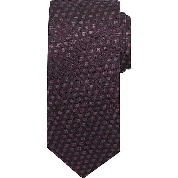 Pronto Uomo Men's Diamante Tie Purple - Size: One Size - Only Available at Men's Wearhouse TMW8ZX980055