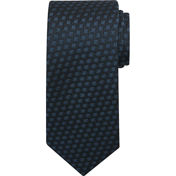 Pronto Uomo Men's Diamante Tie Teal - Size: One Size - Only Available at Men's Wearhouse TMW8ZX980066