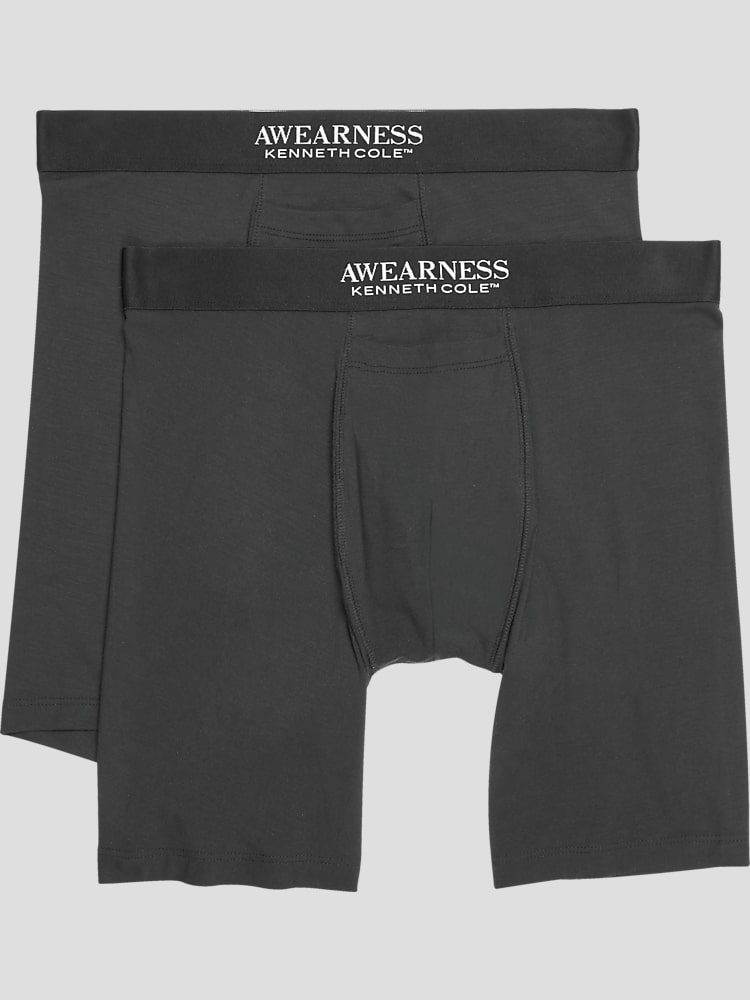 Awearness Kenneth Cole Boxer Briefs 2 Pack Underwear Men s Wearhouse