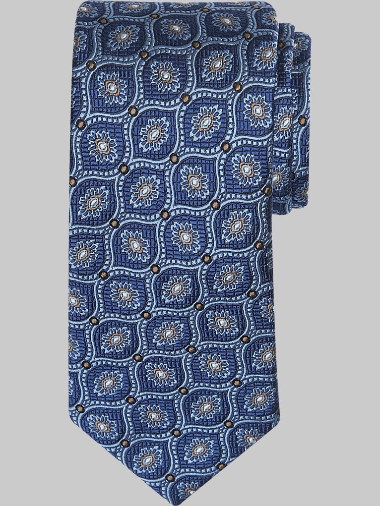 Joseph Abboud Narrow Onion Medallion Tie
