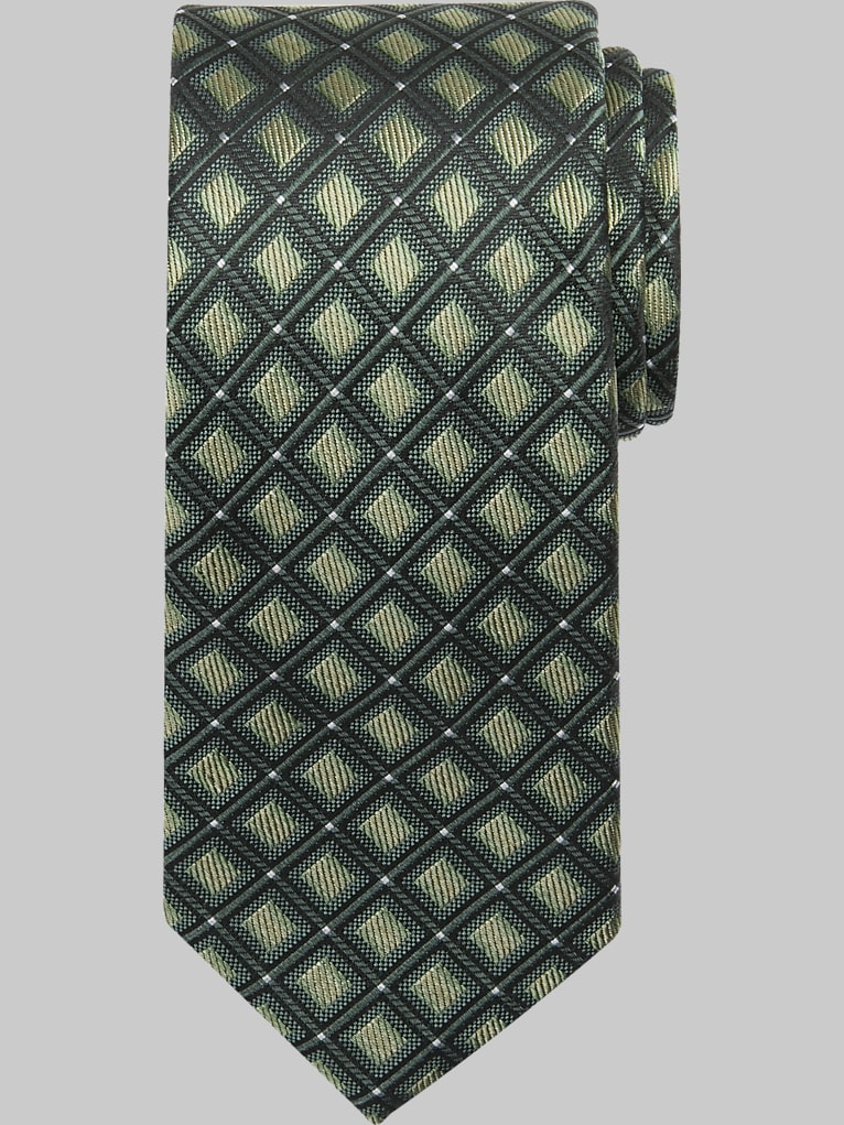 Pronto Uomo Narrow Ombre Geo Tie