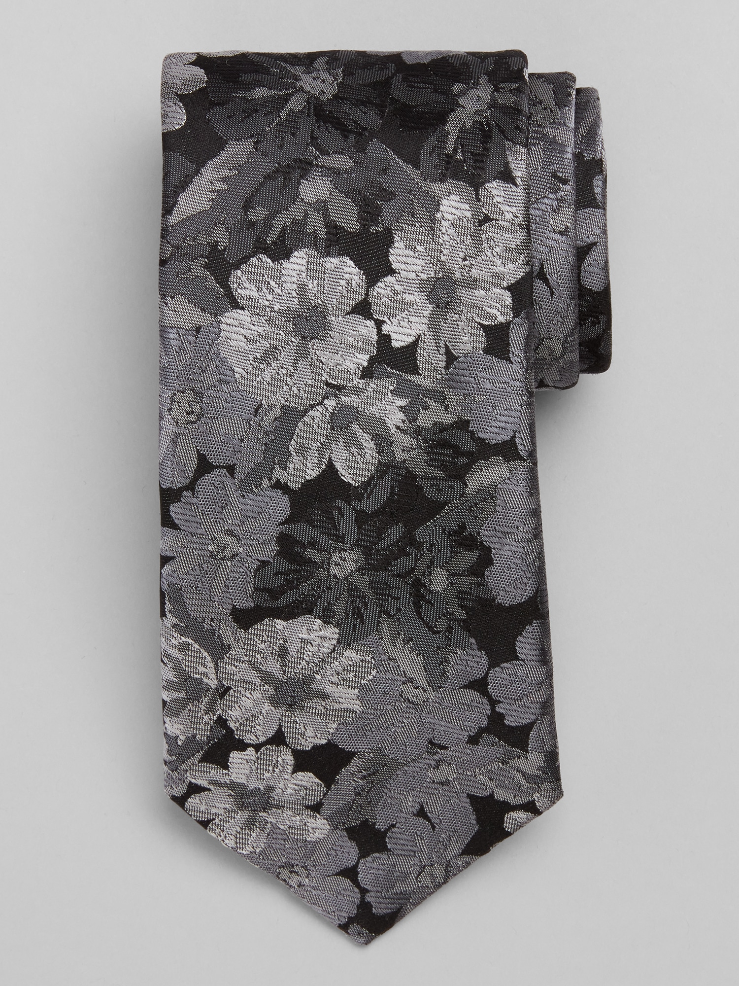 Splotch Floral Tie