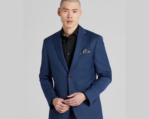 Executive Fit Wool Suit.