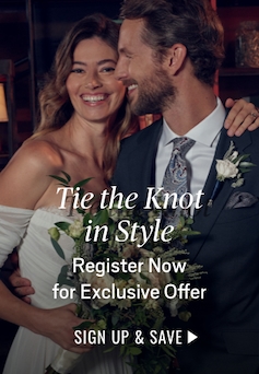 Tie the knot in style. Register now for exclusive offer. Click to Sign up and save.