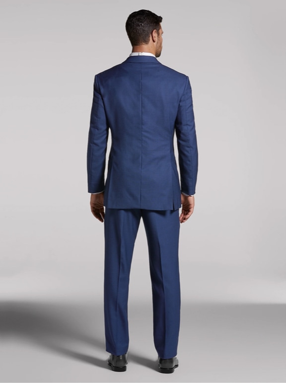 discount 99% Navy Blue Single MEN FASHION Suits & Sets Print C&A Tie/accessory 