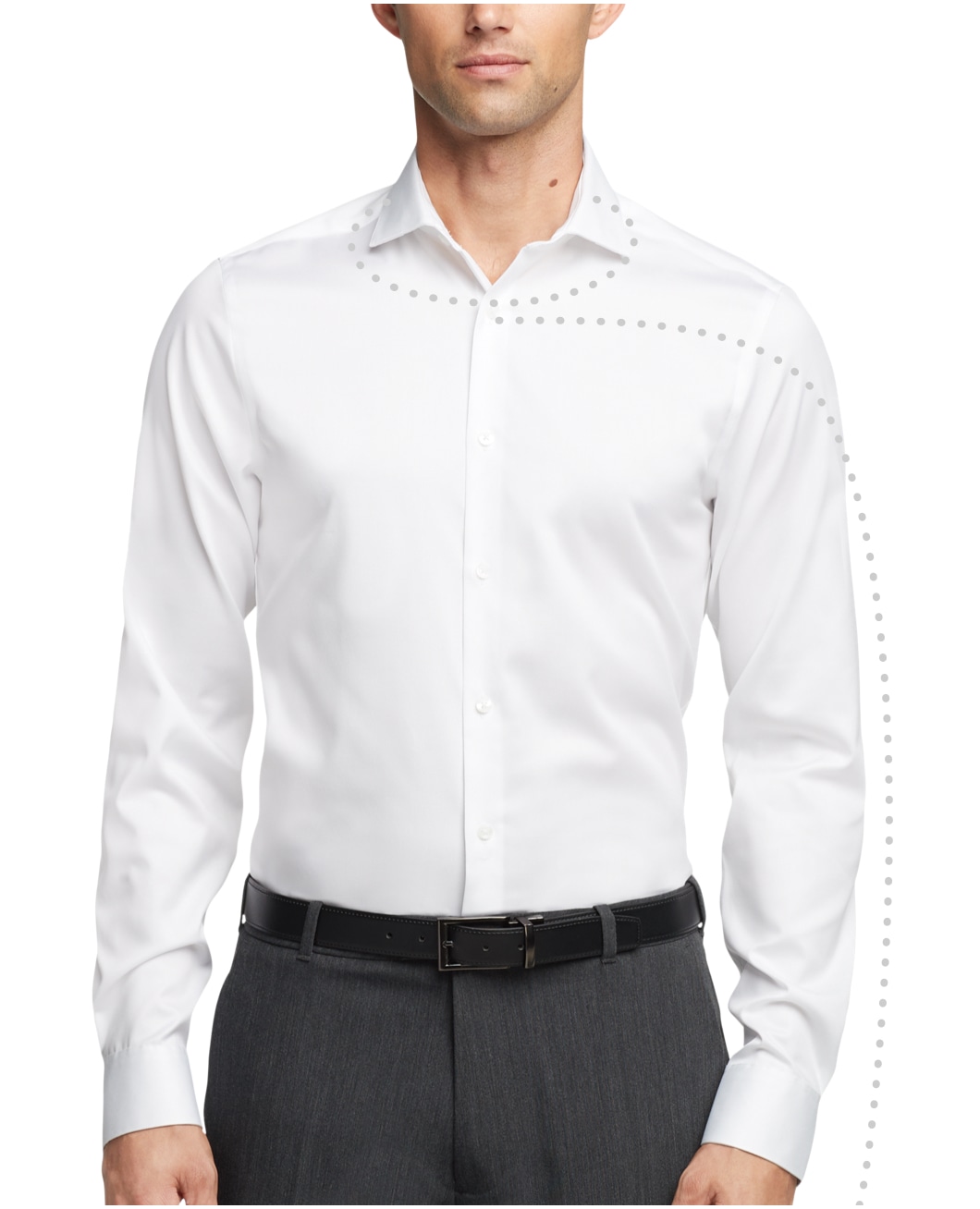 Men's Dress Shirt Cuffs - What is the right size? Button cuff proper  proportion 