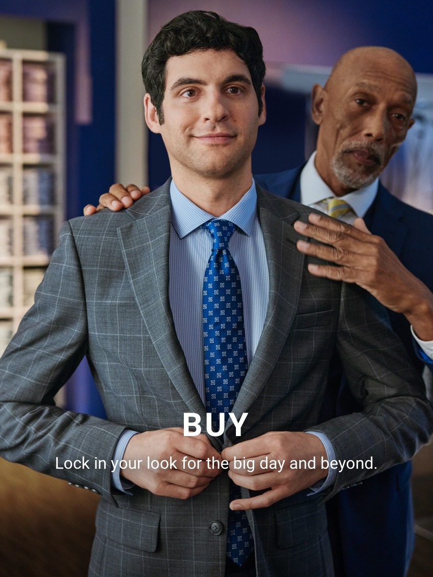 Red Bested Fitted Men's Wearhouse Wedding Suits for the Fashion-Forward Man main image 1