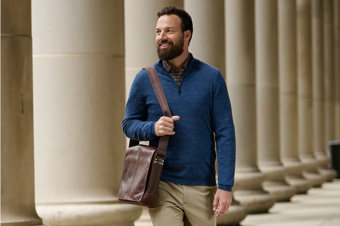 Classic Fit Wool Blend Suit Jacket