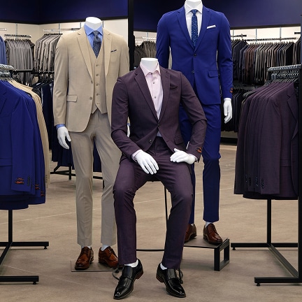 American Bespoke Modern Fit Superlite Suit