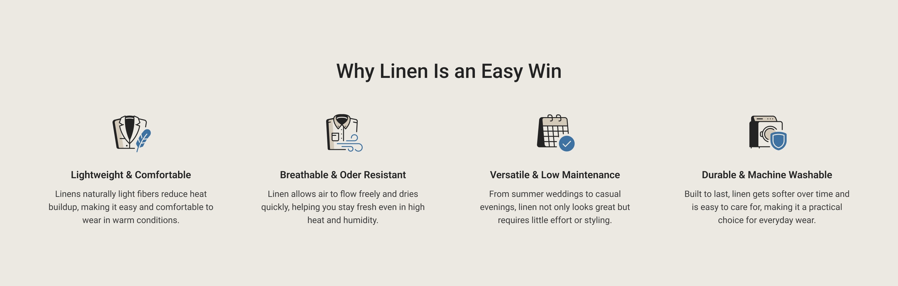 Shop men's linen clothing