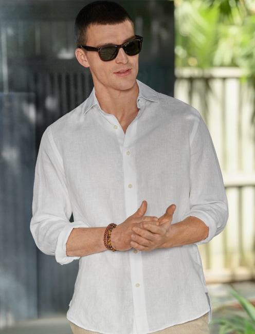 Casual shirts. Up to 50% off. Regular price $19.99 to $149.99.