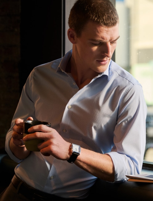 Dress shirts. Up to 30% off. Regular price $39.99 to $84.99.